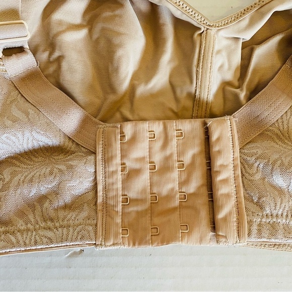 46D Wire Free Bra Playtex NUDE 18 Hour Seamless Side/Back Smoothing - Picture 6 of 14